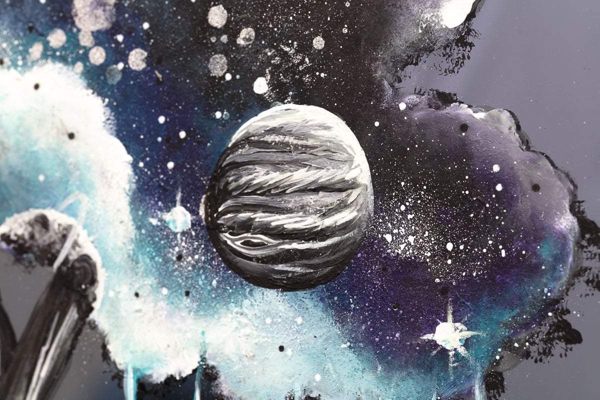 Cosmic Nights - Original Becky Smith Framed