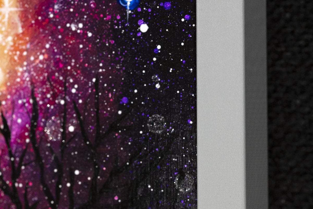 Cosmic Sky - Original - SOLD by artist Becky Smith - Wyecliffe Galleries