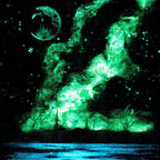 Cosmic Sky - Original - SOLD by artist Becky Smith - Wyecliffe Galleries