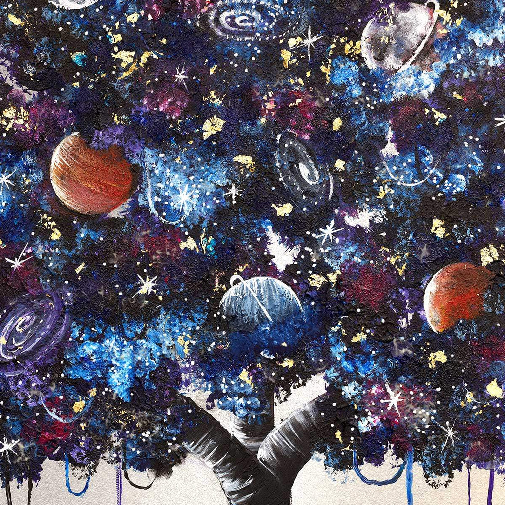 Cosmic Space - Original - SOLD by artist Becky Smith - Wyecliffe Galleries