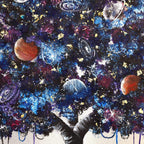 Cosmic Space - Original - SOLD by artist Becky Smith - Wyecliffe Galleries