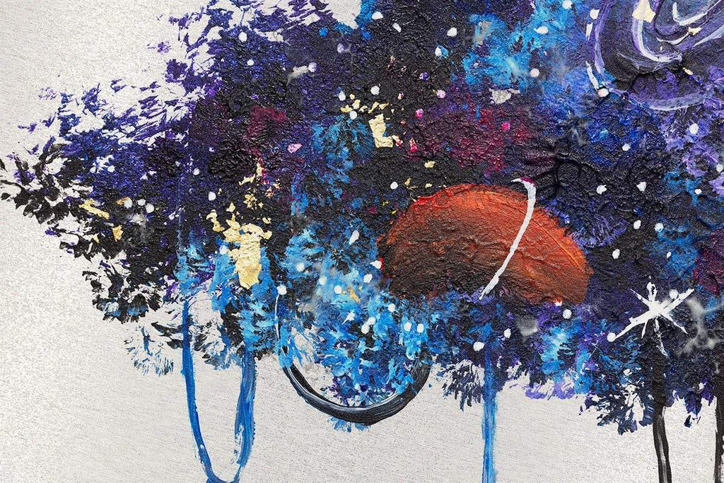 Cosmic Space - Original - SOLD by artist Becky Smith - Wyecliffe Galleries