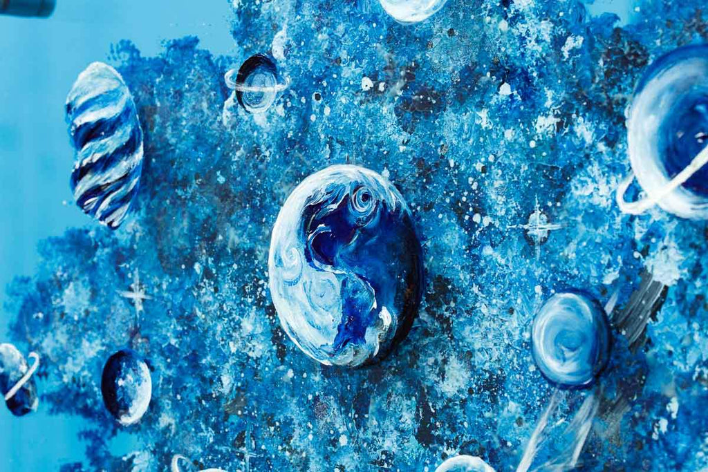 Cosmic Visions - Original - SOLD by artist Becky Smith - Wyecliffe Galleries