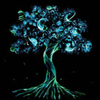 Cosmic Visions - Original - SOLD by artist Becky Smith - Wyecliffe Galleries