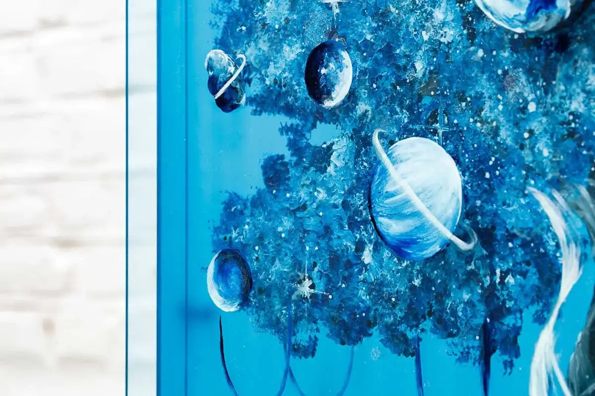 Cosmic Visions - Original - SOLD by artist Becky Smith - Wyecliffe Galleries