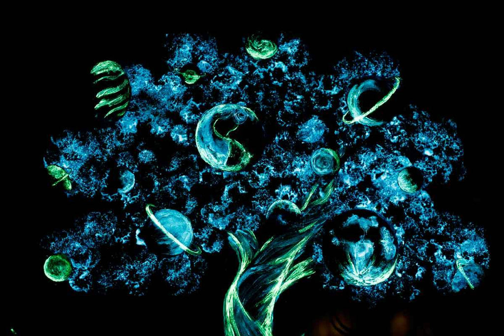 Cosmic Visions - Original - SOLD by artist Becky Smith - Wyecliffe Galleries