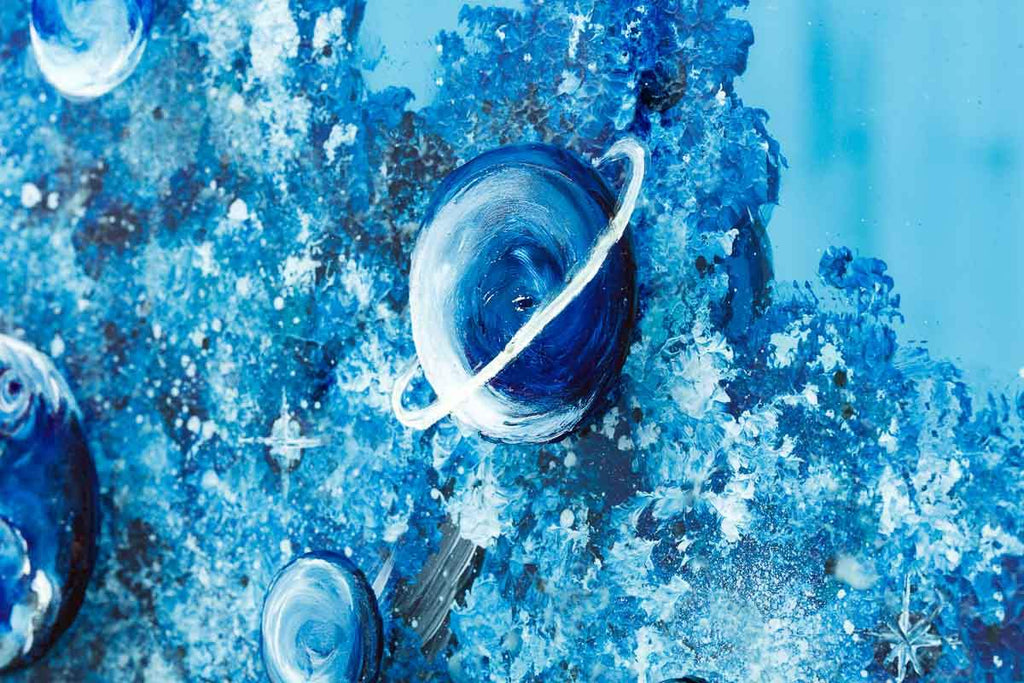 Cosmic Visions - Original - SOLD by artist Becky Smith - Wyecliffe Galleries