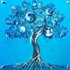 Cosmic Visions - Original - SOLD by artist Becky Smith - Wyecliffe Galleries