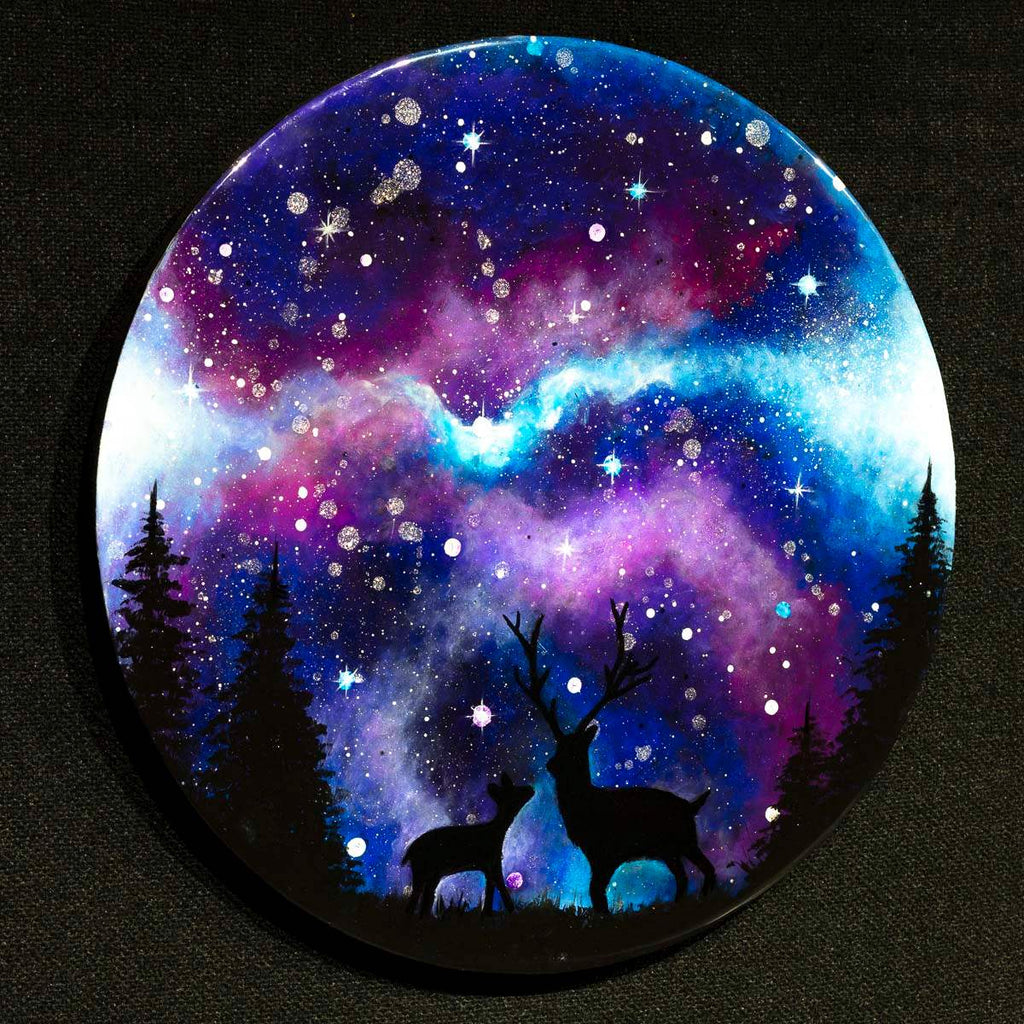 Cosmosis - Original - SOLD by artist Becky Smith - Wyecliffe Galleries