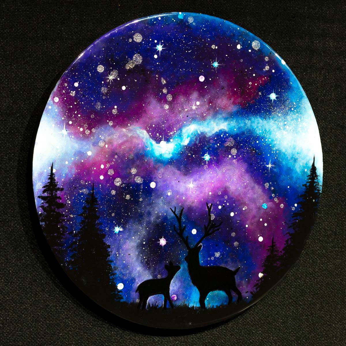 Cosmosis - Original - SOLD by artist Becky Smith - Wyecliffe Galleries