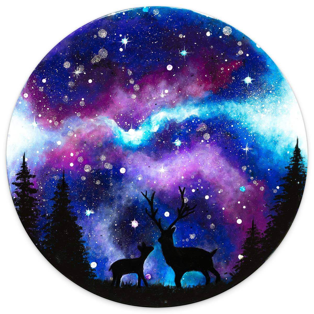 Cosmosis - Original - SOLD by artist Becky Smith - Wyecliffe Galleries