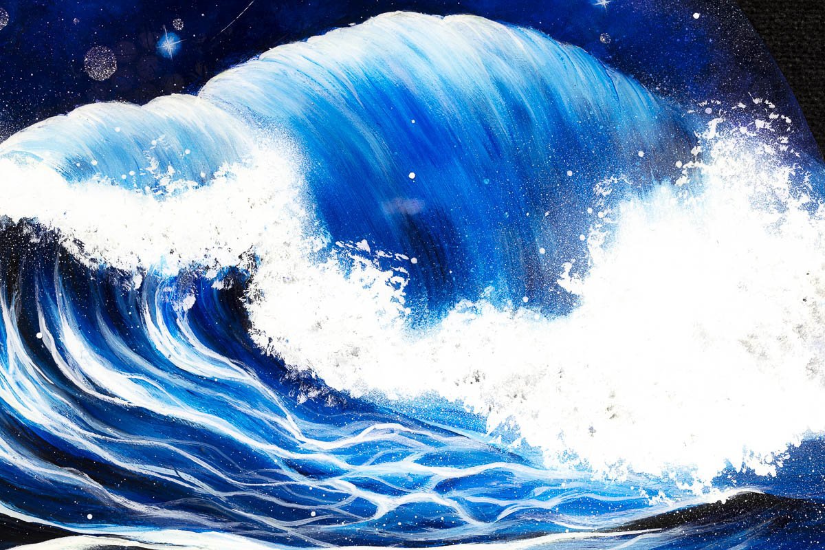 Crashing Waves - Original Becky Smith Original