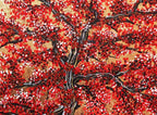 Crimson Blossom - Original - SOLD by artist Becky Smith - Wyecliffe Galleries