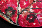 Crimson Blossom Set - Original - SOLD by artist Becky Smith - Wyecliffe Galleries