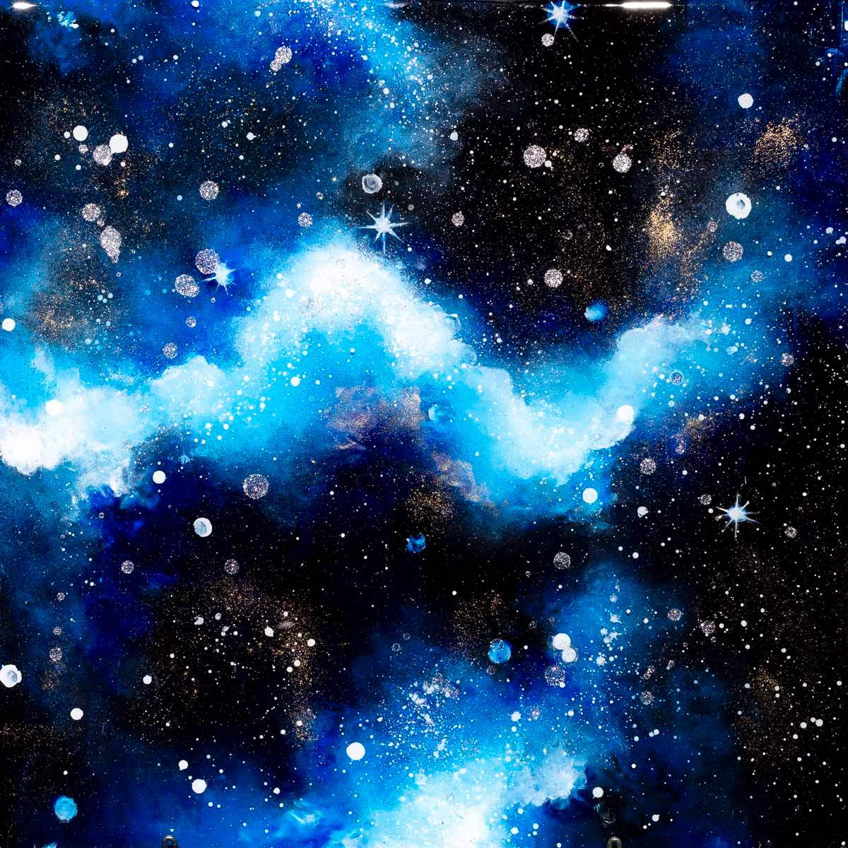 Dark Matter - Original - SOLD by artist Becky Smith - Wyecliffe Galleries