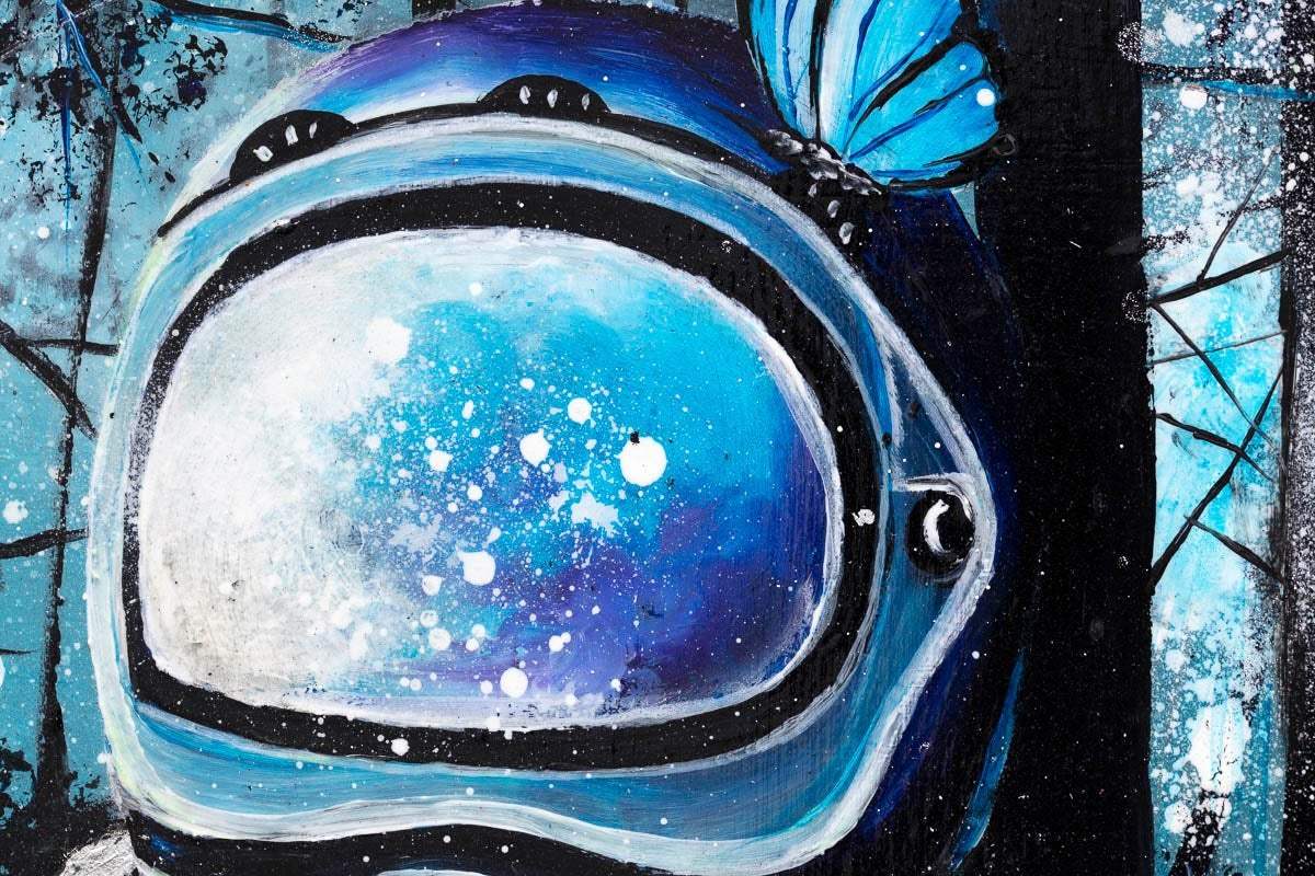 Day Dreamer - Original by artist Becky Smith - Wyecliffe Galleries