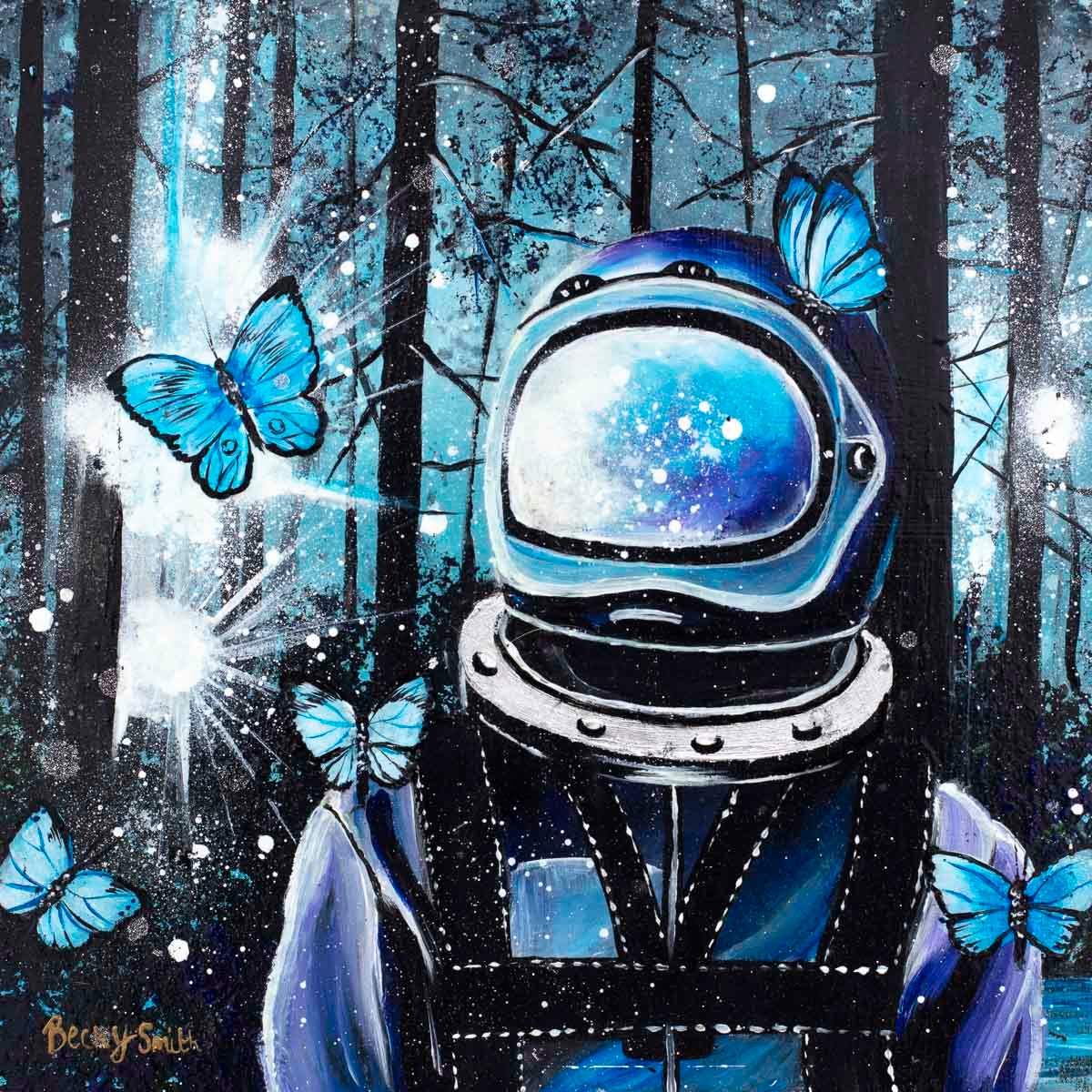 Day Dreamer - Original by artist Becky Smith - Wyecliffe Galleries