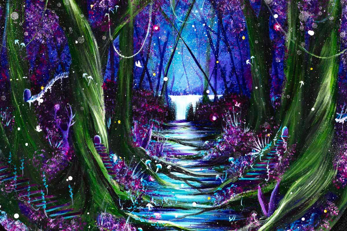 Day Dreaming - Original - SOLD by artist Becky Smith - Wyecliffe Galleries