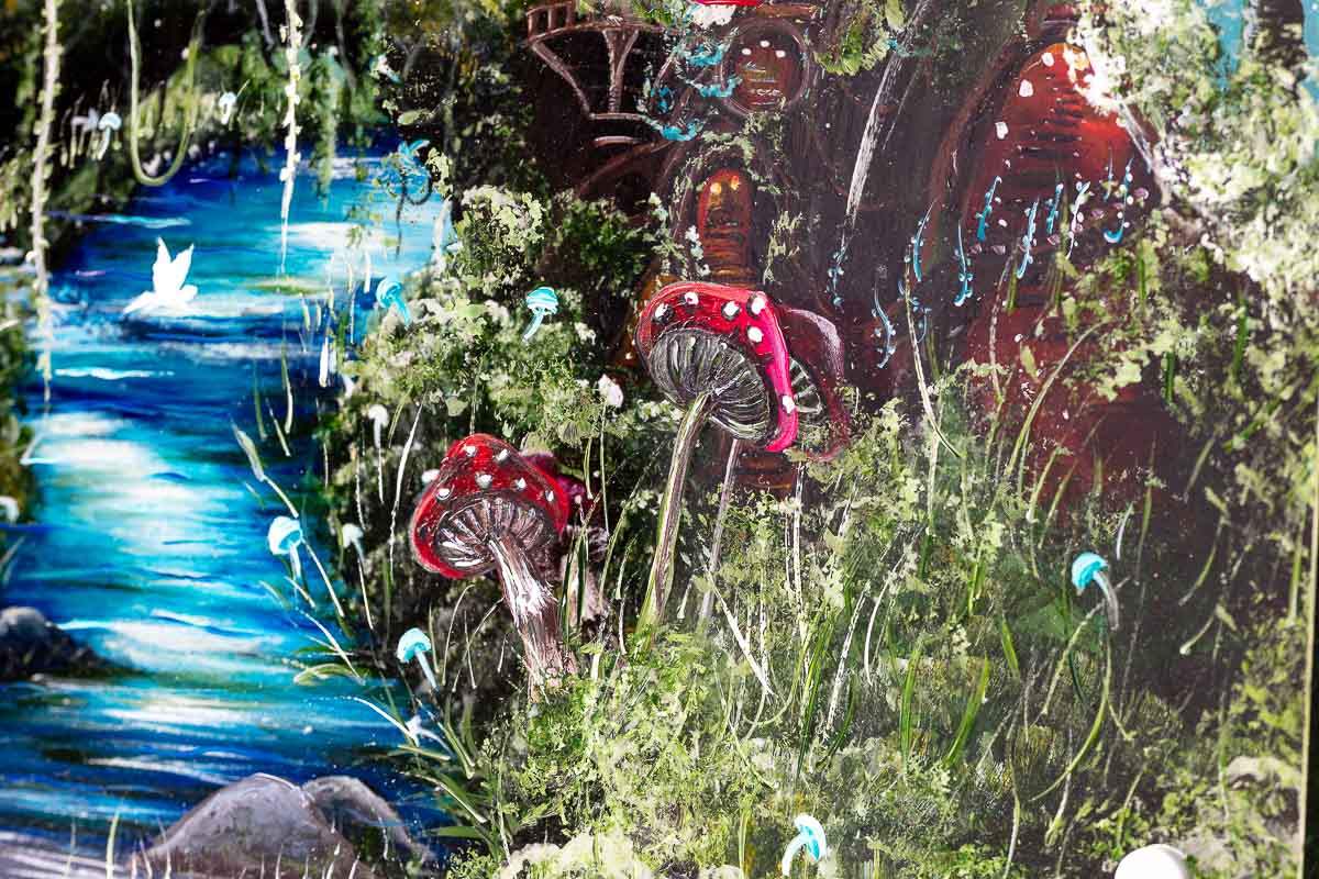 Depths of Enchantment - Original - SOLD by artist Becky Smith - Wyecliffe Galleries