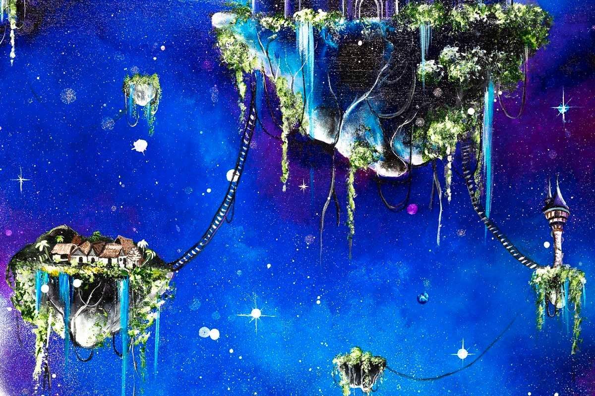 Dream Big - Original - SOLD by artist Becky Smith - Wyecliffe Galleries