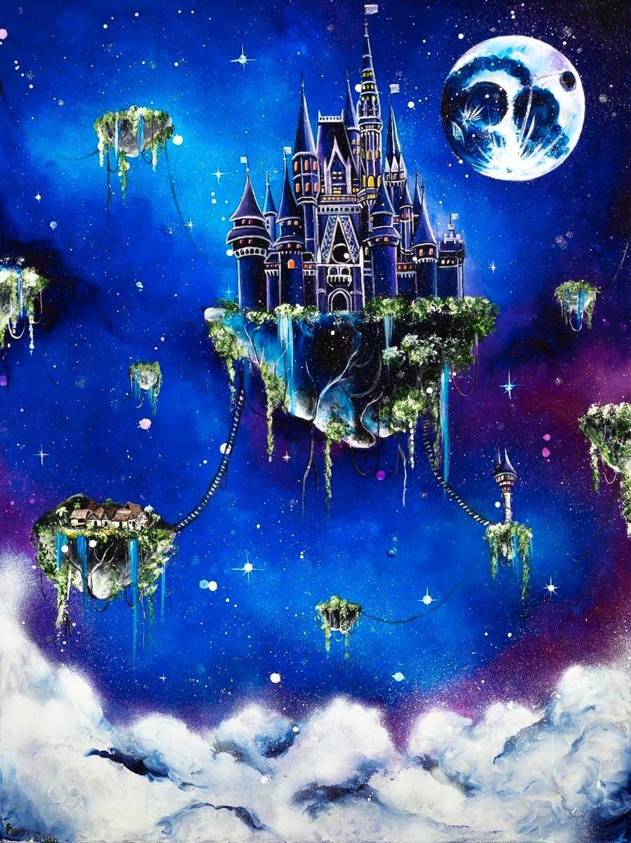 Dream Big - Original - SOLD by artist Becky Smith - Wyecliffe Galleries