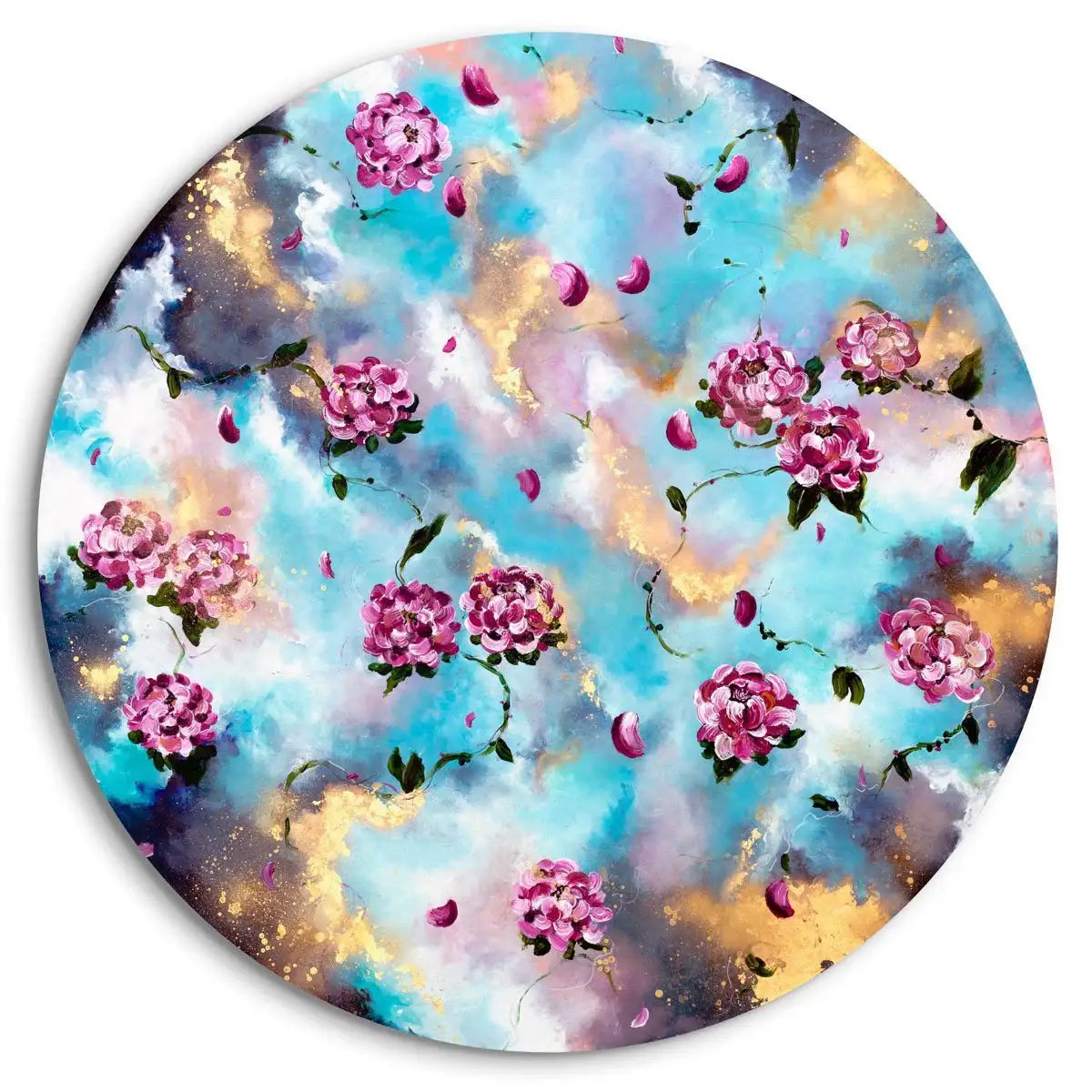Dreamy Skies I - Original - SOLD by artist Becky Smith - Wyecliffe Galleries