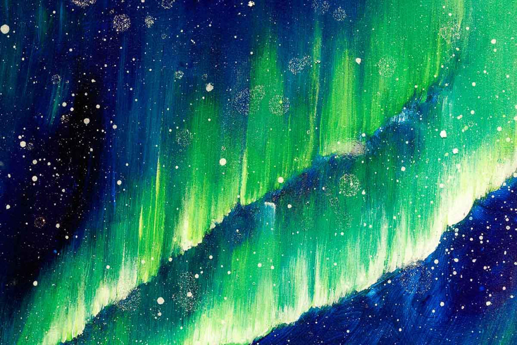 Drifting Sky - Original - SOLD by artist Becky Smith - Wyecliffe Galleries