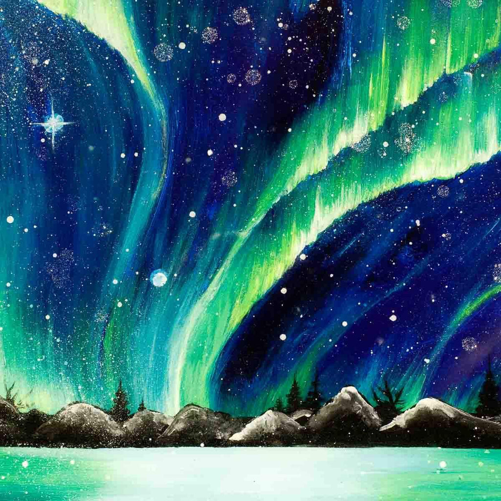 Drifting Sky - Original - SOLD by artist Becky Smith - Wyecliffe Galleries