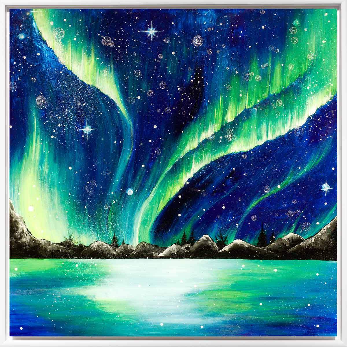 Drifting Sky - Original - SOLD by artist Becky Smith - Wyecliffe Galleries