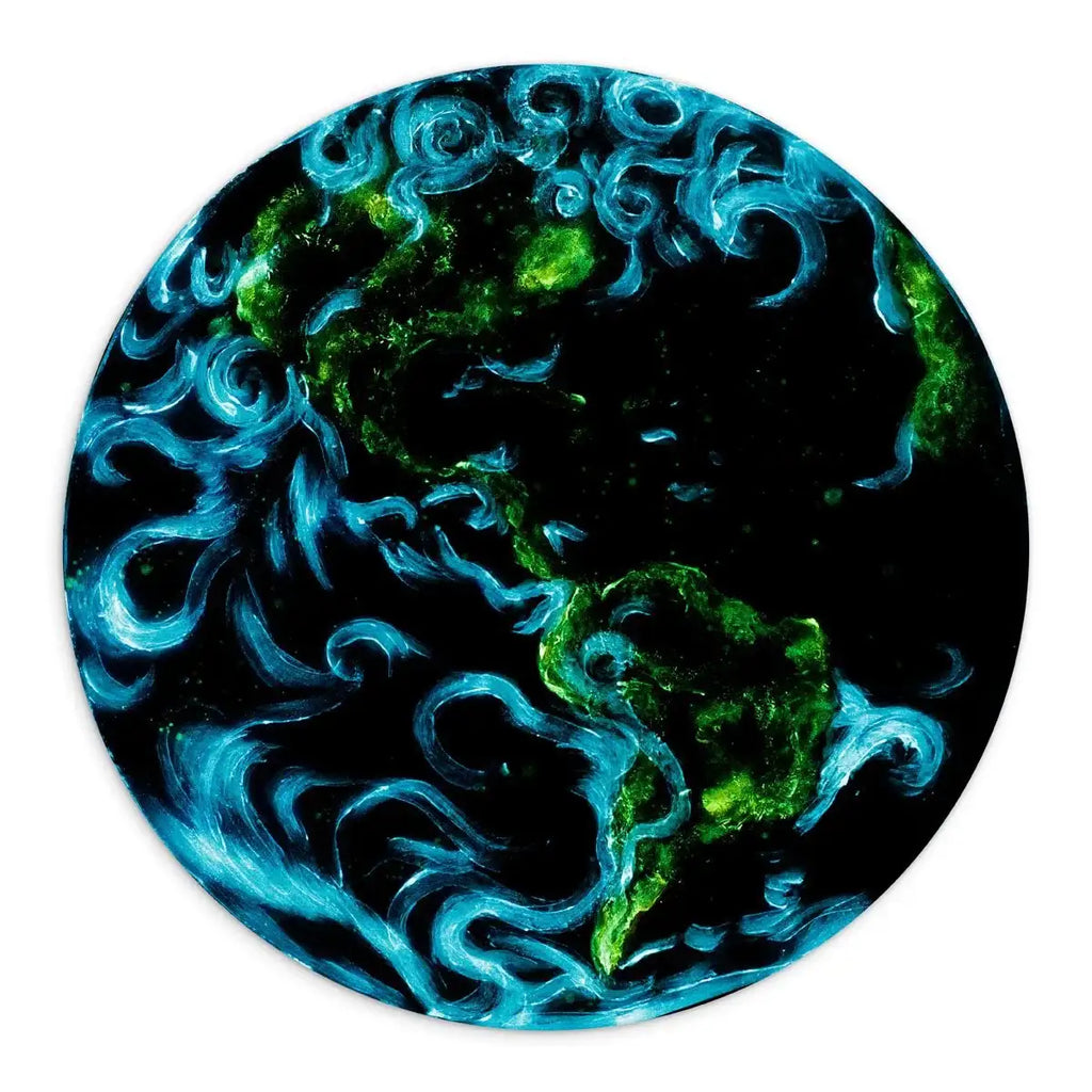 Earth, Mars and Jupiter Set - Original - SOLD by artist Becky Smith - Wyecliffe Galleries