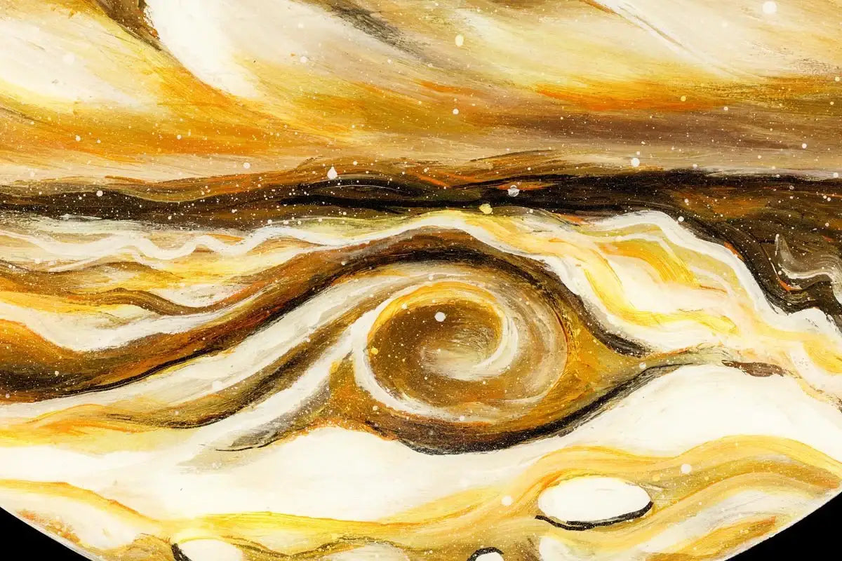 Earth, Mars and Jupiter Set - Original - SOLD by artist Becky Smith - Wyecliffe Galleries