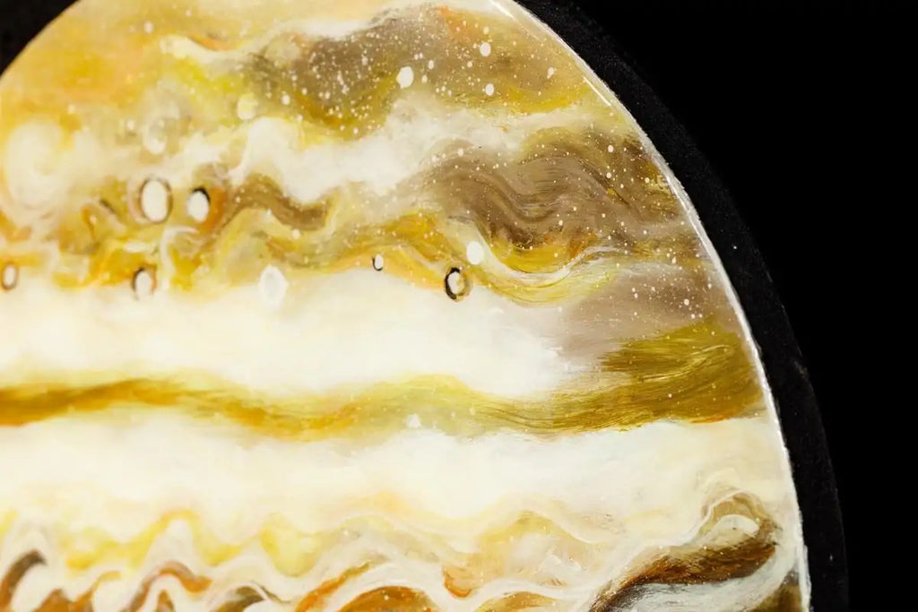 Earth, Mars and Jupiter Set - Original - SOLD by artist Becky Smith - Wyecliffe Galleries