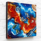 Echoes of Space - Original - SOLD by artist Becky Smith - Wyecliffe Galleries
