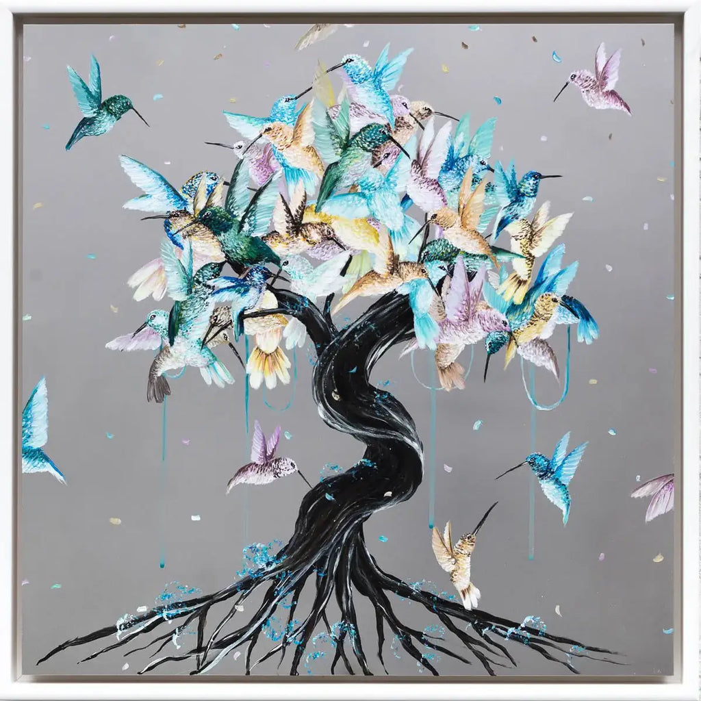 Elegance - Original - SOLD by artist Becky Smith - Wyecliffe Galleries