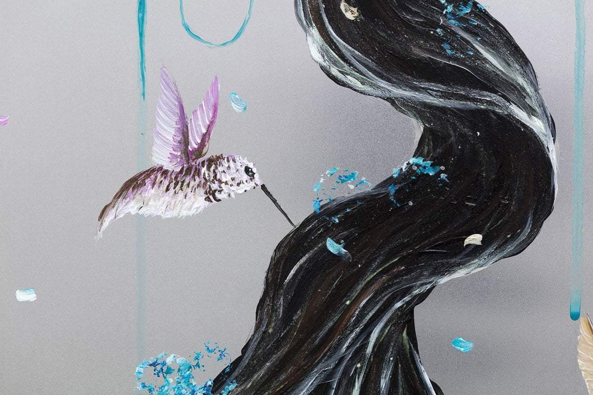 Elegance - Original - SOLD by artist Becky Smith - Wyecliffe Galleries