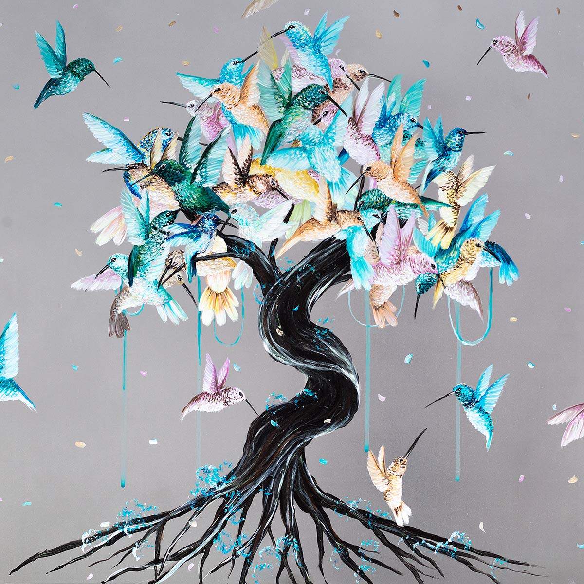 Elegance - Original - SOLD by artist Becky Smith - Wyecliffe Galleries