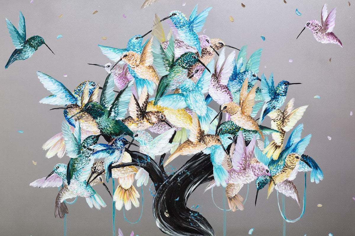 Elegance - Original - SOLD by artist Becky Smith - Wyecliffe Galleries