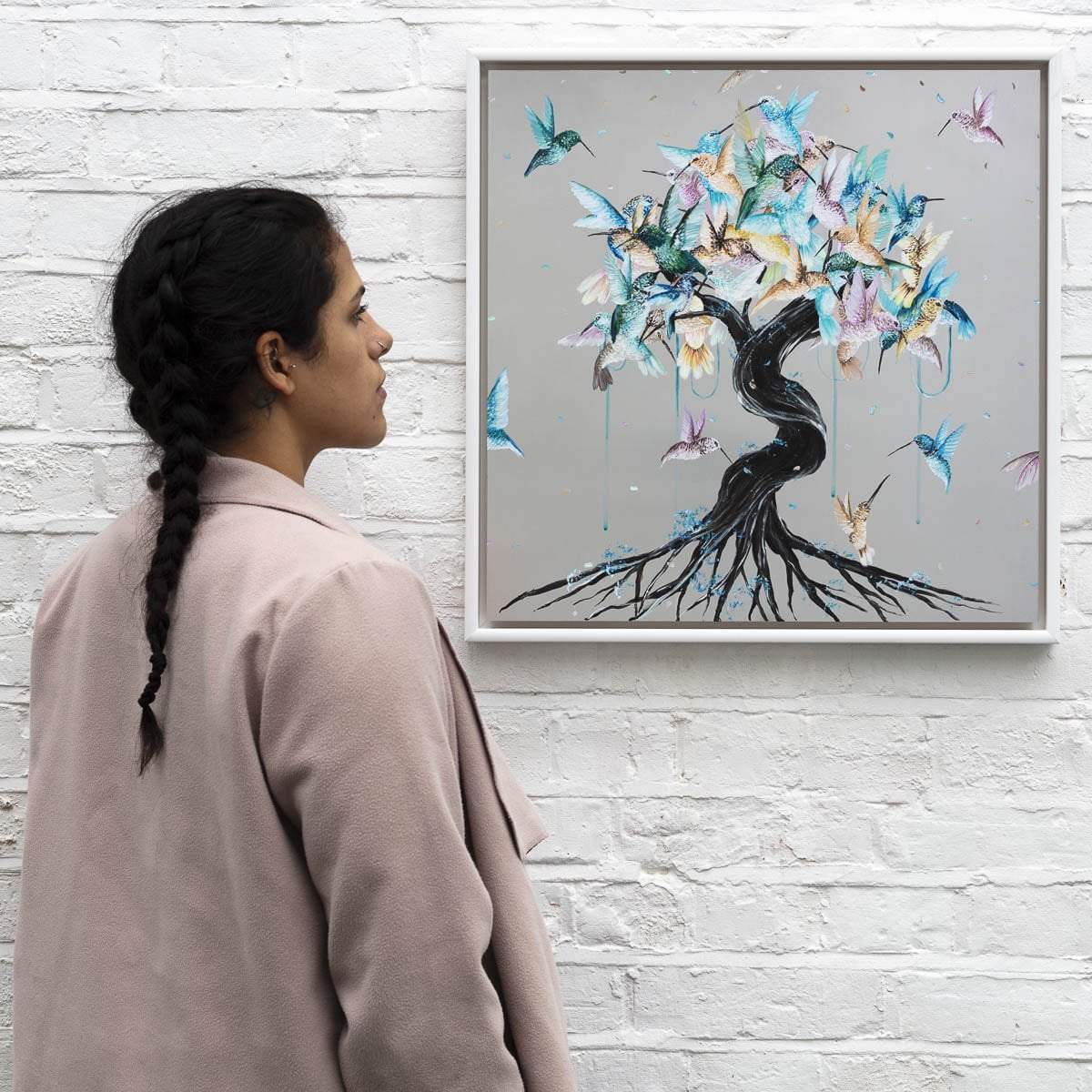 Elegance - Original - SOLD by artist Becky Smith - Wyecliffe Galleries