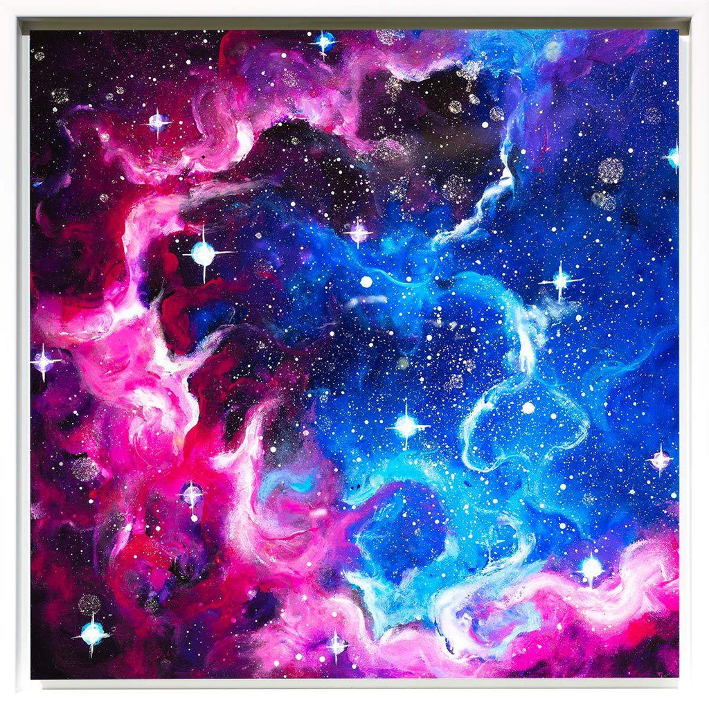 Elements of the Galaxy - Original - SOLD by artist Becky Smith - Wyecliffe Galleries