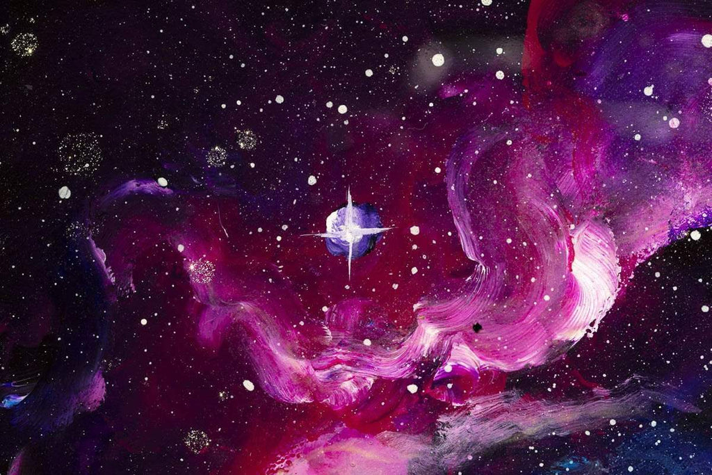 Elements of the Galaxy - Original - SOLD by artist Becky Smith - Wyecliffe Galleries