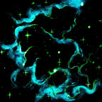 Elements of the Galaxy - Original - SOLD by artist Becky Smith - Wyecliffe Galleries