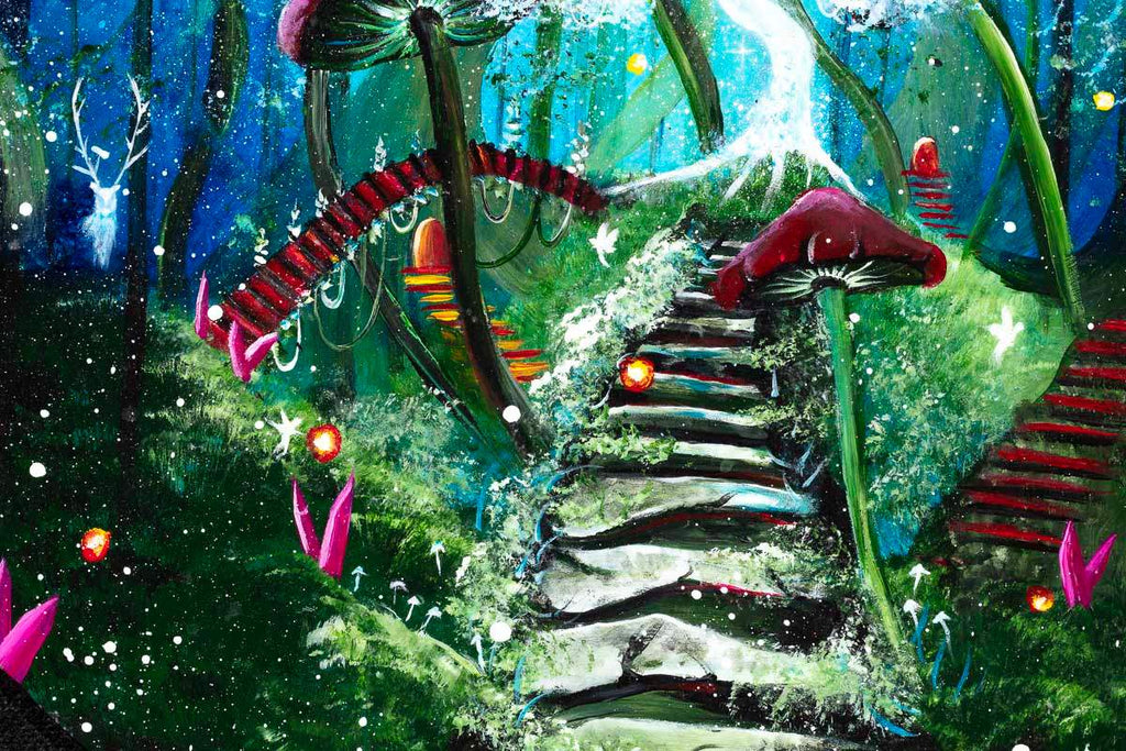 Enchantment - Original - SOLD by artist Becky Smith - Wyecliffe Galleries