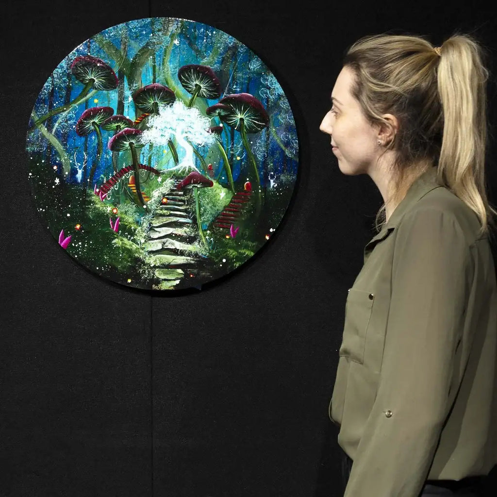 Enchantment - Original - SOLD by artist Becky Smith - Wyecliffe Galleries