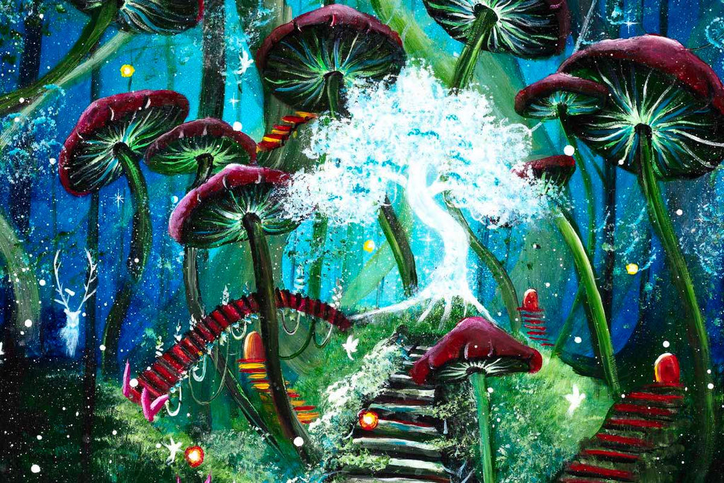 Enchantment - Original - SOLD by artist Becky Smith - Wyecliffe Galleries