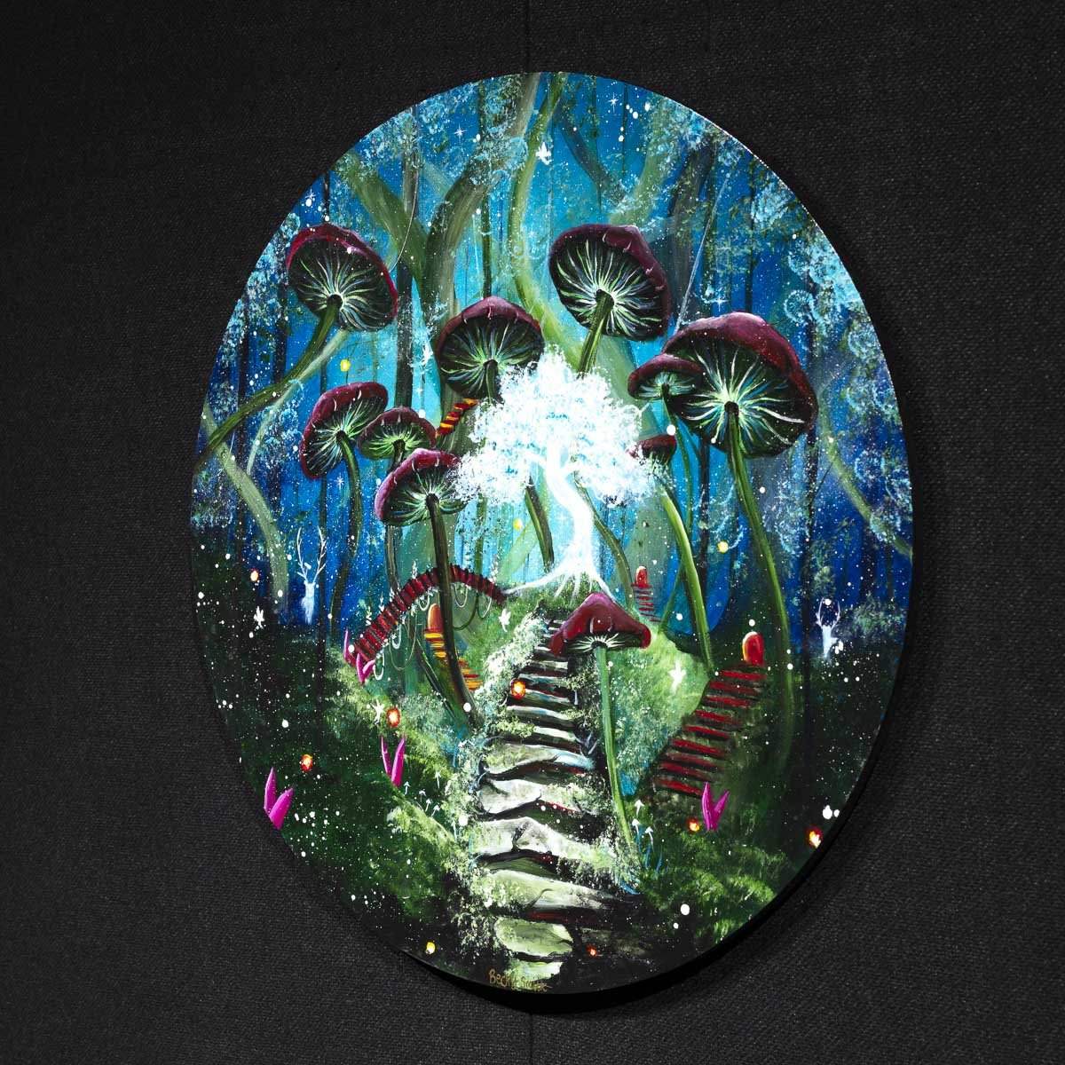 Enchantment - Original - SOLD by artist Becky Smith - Wyecliffe Galleries