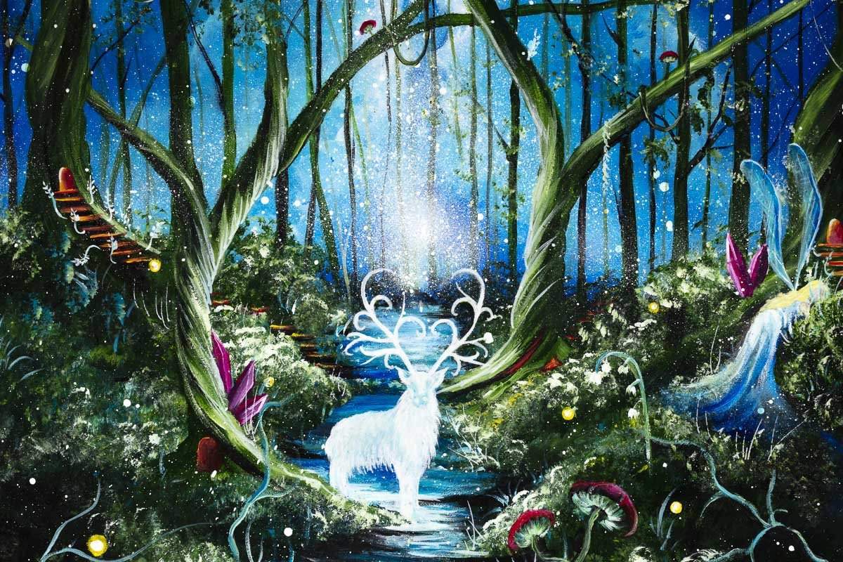 Enlightenment - Original - SOLD by artist Becky Smith - Wyecliffe Galleries