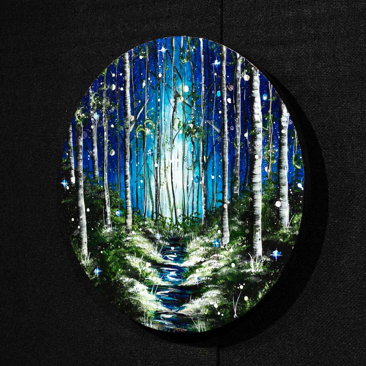 Enticing - Original - SOLD by artist Becky Smith - Wyecliffe Galleries