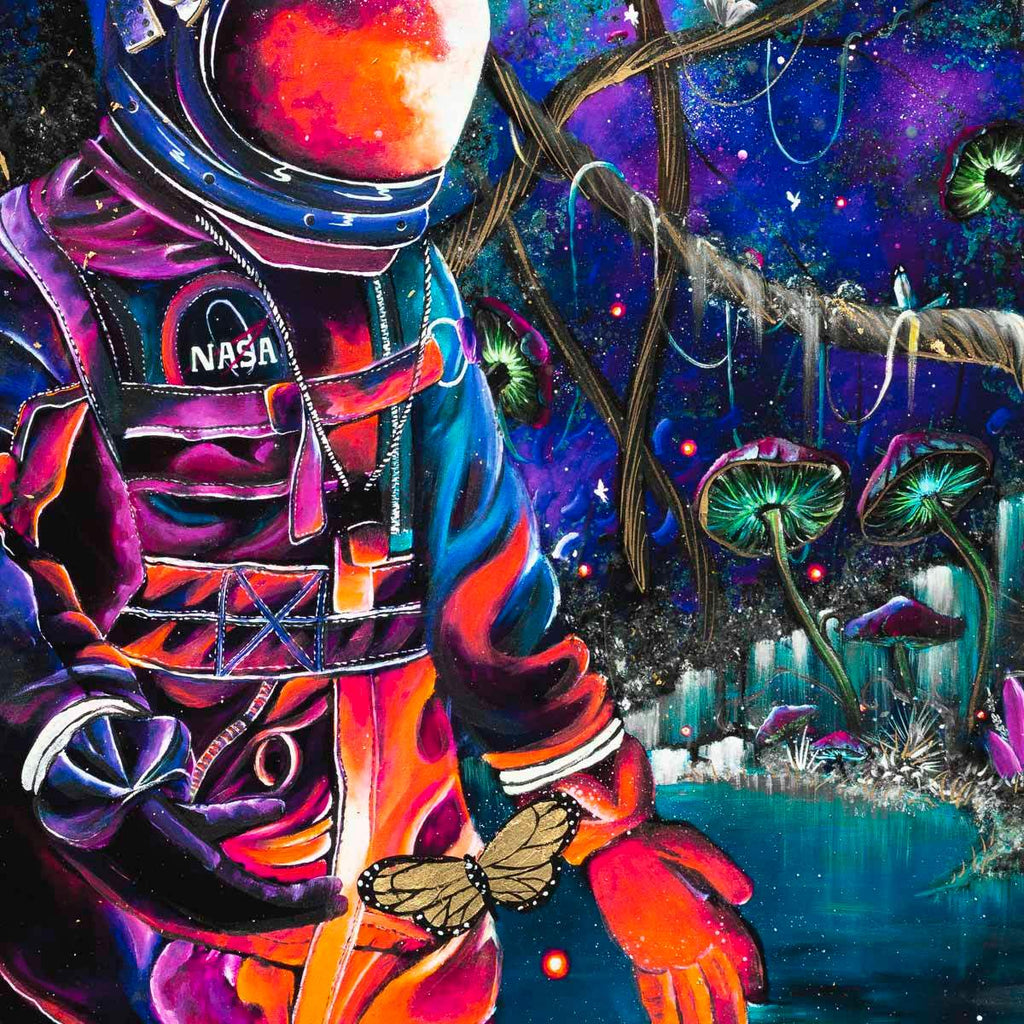 Extraterrestrial - Artist Proof by artist Becky Smith - Wyecliffe Galleries