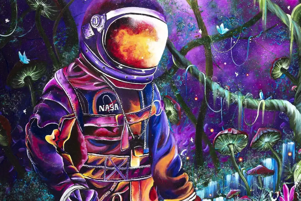 Extraterrestrial - Published Original - SOLD by artist Becky Smith - Wyecliffe Galleries