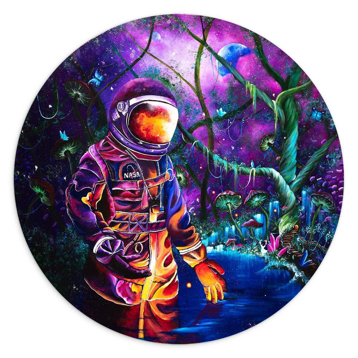 Extraterrestrial - Published Original - SOLD by artist Becky Smith - Wyecliffe Galleries